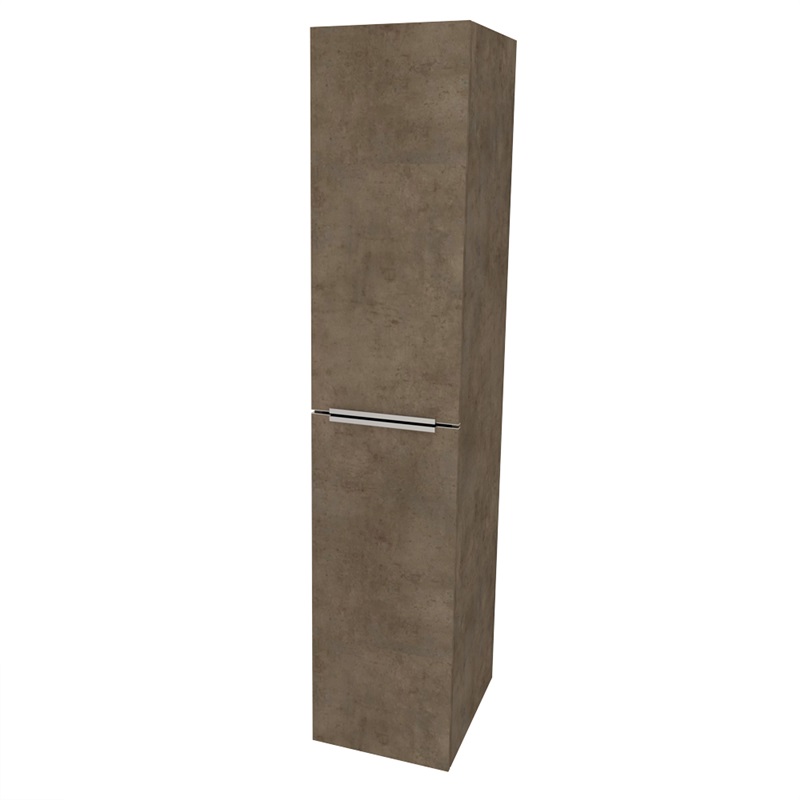 Mailo, koupelnová skříňka vysoká 170 cm,  Multidecor, Arktická šedá