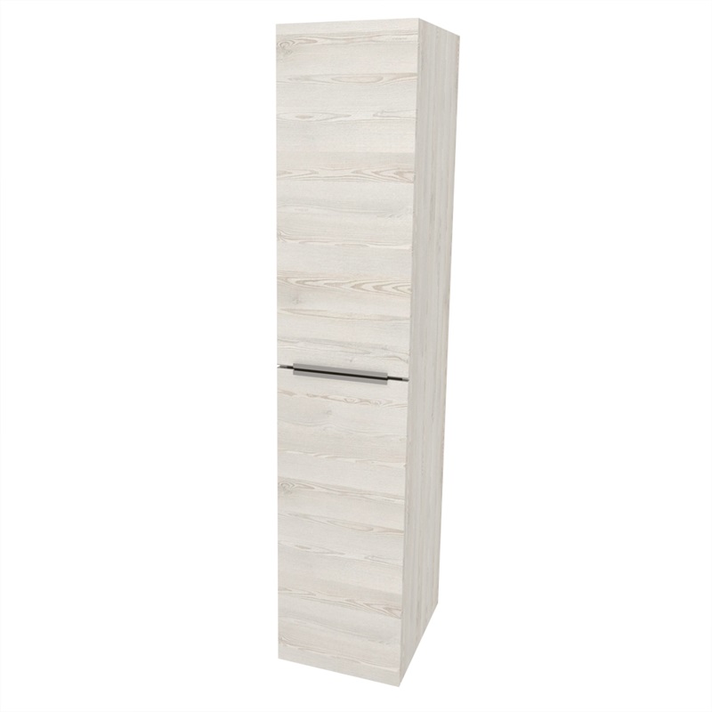 Mailo, koupelnová skříňka vysoká 170 cm,  Multidecor, Arktická bílá